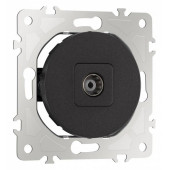 ТВ-розетка без рамки Arte Milano am-202 202.43-1.black