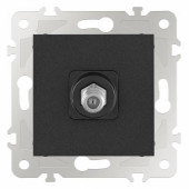ТВ-розетка без рамки Arte Milano am-203 203.42-1.black