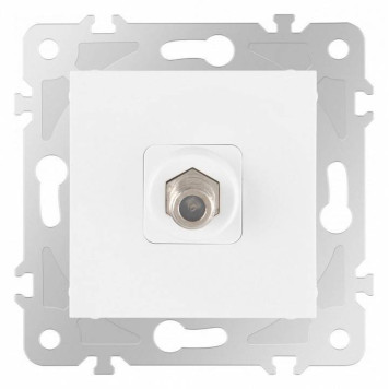 ТВ-розетка без рамки Arte Milano am-203 203.42-1.white