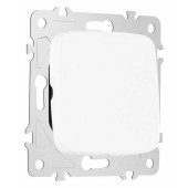 Выключатель проходной одноклавишный без рамки Arte Milano 205 205.32-1.white