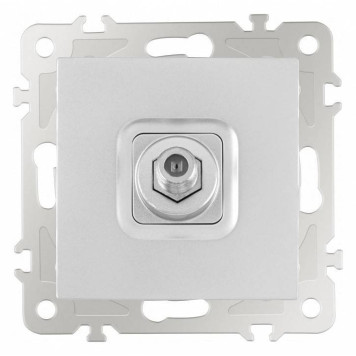 ТВ-розетка без рамки Arte Milano am-206 206.42-1.silver