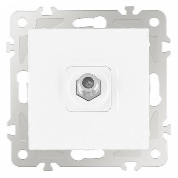 ТВ-розетка без рамки Arte Milano am-206 206.42-1.white