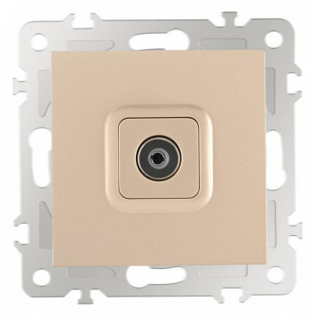 ТВ-розетка без рамки Arte Milano am-206 206.43-1.shampan