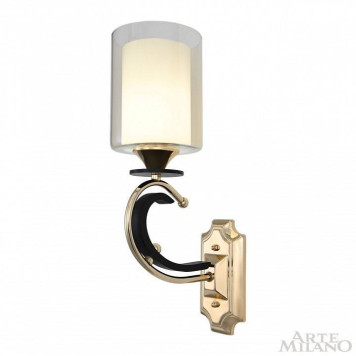 Бра Arte Milano Florentia-2237 302237/1W Bk/Gd-1