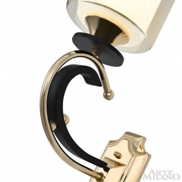 Бра Arte Milano Florentia-2237 302237/1W Bk/Gd-4