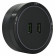 Розетка 2xUSB на треке Arte Milano Am-track-sockets 380066TS LED/USBx2 Black