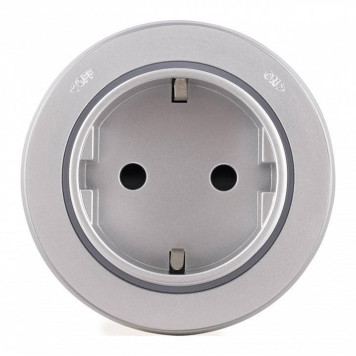 Розетка с заземлением на треке Arte Milano Am-track-sockets-39 397951TS/ES Silver-2