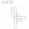 Соединитель угловой T-образный накладной Arlight KLUS 026243