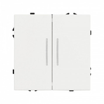 Выключатель двухклавишный без рамки Arlight SWT 054239-1