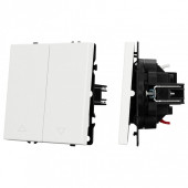 Выключатель для жалюзи без рамки Arlight SWT 054241