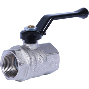 Шаровой кран BUGATTI New Jersey с ручкой-рычагом из алюминия, внутренняя резьба 3/4&