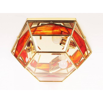 Накладной светильник Doge Luce 1007 1007/3PL-B.CRISTALLO M+ROSSO-1