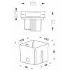 Встраиваемый в дорогу светильник Deko-Light Square II WW 730248