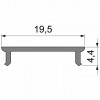 Профиль накладной Deko-Light P-01-15 983030