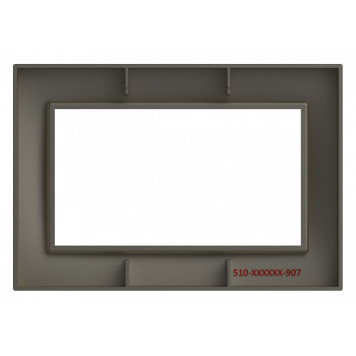 Рамка для двойной розетки Elbi Eleсtriс Vega 510-011400-907-3