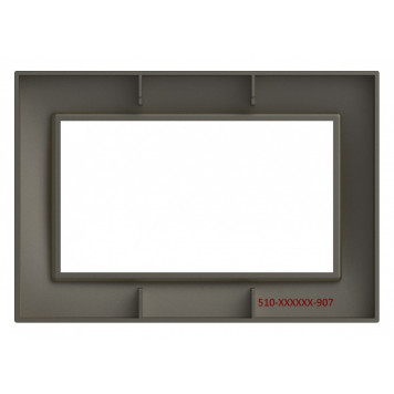 Рамка для двойной розетки Elbi Eleсtriс Vega 510-011400-908-3