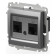 Розетка двойная Ethernet RJ-45 без рамки Elbi Eleсtriс Zena Vega 609-011000-248