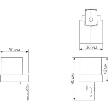 Датчик освещенности Elektrostandard SNS-L a026126-2