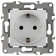 Розетка с заземлением, без рамки Эра Эра 12 12-2001-01