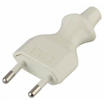 Вилка прямая без заземления Эра V2