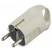 Вилка прямая с заземлением Эра  V3