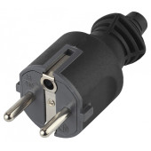 Вилка прямая с заземлением Эра  V4(B)