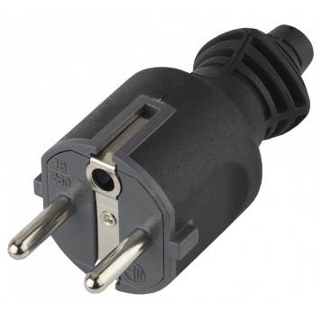 Вилка прямая с заземлением Эра V4(B)