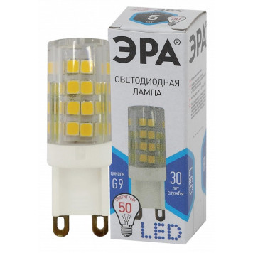 Лампа светодиодная Эра Стандарт LED JCD-5W-CER-840-G9-1