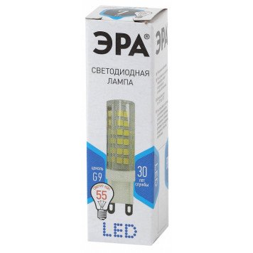 Лампа светодиодная Эра Стандарт LED JCD-7W-CER-840-G9-7