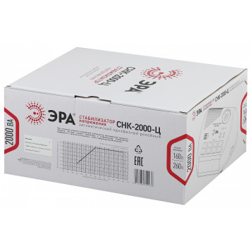 Стабилизатор напряжения Эра СНК-2000-Ц-1