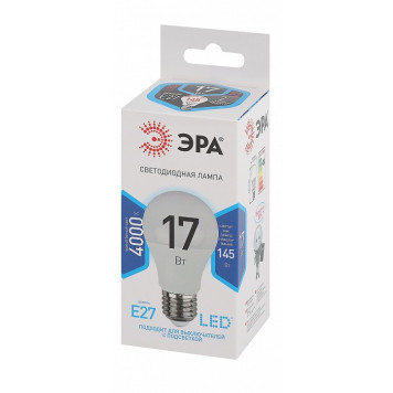 Лампа светодиодная Эра Стандарт LED A60-17W-840-E27-3