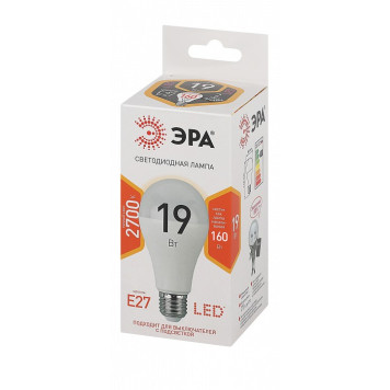 Лампа светодиодная Эра Стандарт LED A65-19W-827-E27-4