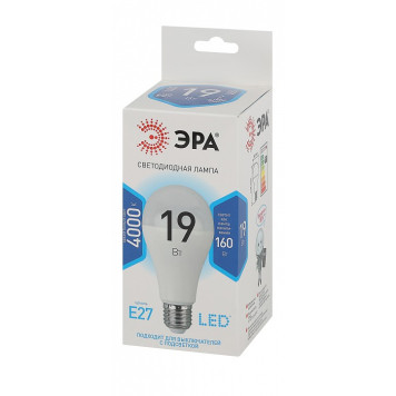 Лампа светодиодная Эра Стандарт LED A65-19W-840-E27-4