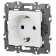 Розетка с заземлением и со шторкой, без рамки Эра Эра Elegance 14-2102-01
