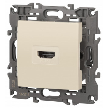 Розетка HDMI без рамки Эра Эра Elegance 14-3114-02-3