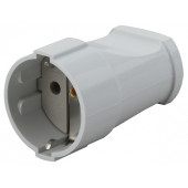 Розетка с заземлением Эра  Rx2-W