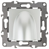 Розетка для вывод кабеля без рамки Эра Эра 12 12-6003-15