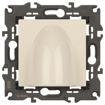 Розетка для вывод кабеля без рамки Эра Эра Elegance 14-6003-02