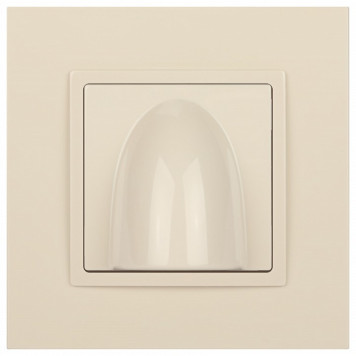 Розетка для вывод кабеля без рамки Эра Эра Elegance 14-6003-02-1