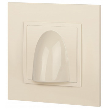 Розетка для вывод кабеля без рамки Эра Эра Elegance 14-6003-02-4