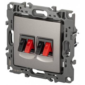 Розетка акустическая без рамки Эра Эра 12 12-3112-16-1