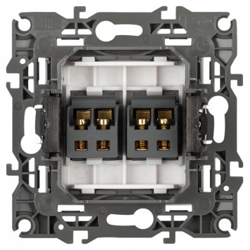 Розетка акустическая без рамки Эра Эра 12 12-3112-16-2