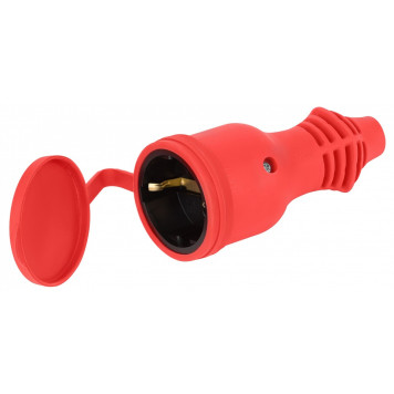 Розетка с заземлением Эра RX11-R-IP44