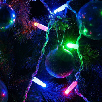 Бахрома световая Eurosvet 100-101 100-101 мульти с эффектом мерцания 3*0,6м IP65-3