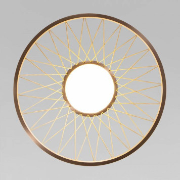 Подвесной светильник Eurosvet Cesta 40016/1 LED коричневый-2