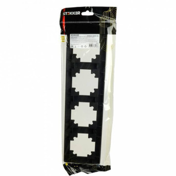 Рамка на 4 поста Stekker PFR00-7004-05 39815-5