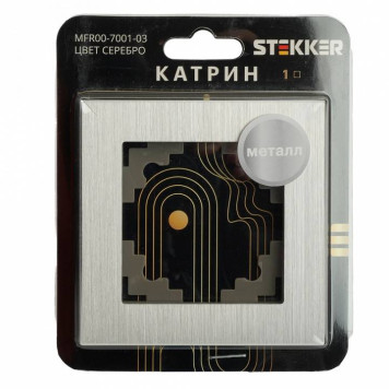 Рамка на 1 пост Stekker Катрин 50011-7