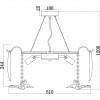 Подвесная люстра Favourite Philomela 3054-6P