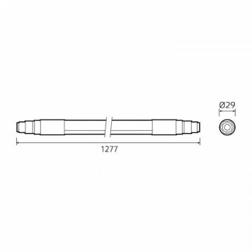 Модульный светильник Gauss COMPACT 843424224-3
