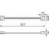 Соединитель лент гибкий Gauss Basic BT436